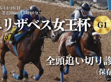 【エリザベス女王杯(G1)2025】全頭追い切りを調教診断！レガレイラ・ココナッツブラウン・エリカエクスプレス・パラディレーヌ・リンクスティップ等(11月16日日曜日・京都競馬場・芝2200m）