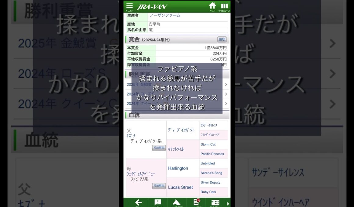 血統予想派ガシーのGIヴィクトリアマイル予想 #血統予想 #ヴィクトリアマイル #クイーンズウォーク