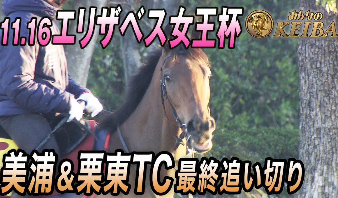 【2025 エリザベス女王杯・最終追い切り】秋の最強女王へ！レガレイラ登場！　みんなのKEIBA 11月16日午後3時放送