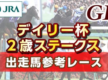 【参考レース】2025年 デイリー杯2歳ステークス｜JRA公式