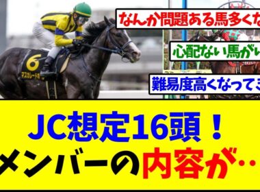 【ジャパンカップ2025】JC想定16頭！出たけどこれは…【反応集】
