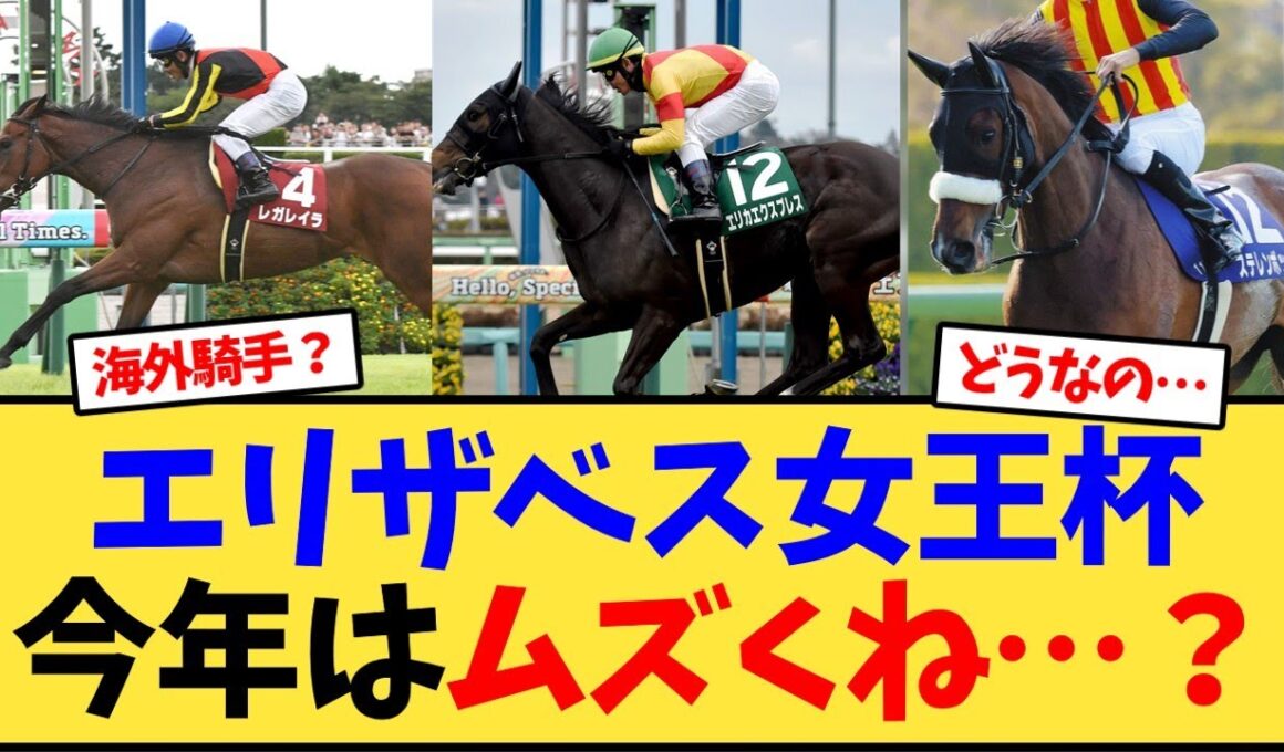 【エリザベス女王杯】今年のエリ女ってムズくね…？【競馬反応集】