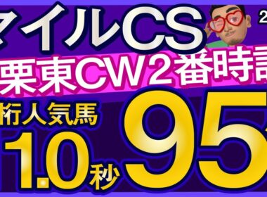 【マイルチャンピオンシップ2025予想・全頭追い切り・データ外厩分析】栗東CW2番時計2桁人気馬11.0秒で95点！ジャンタルマンタル、ガイアフォース、ソウルラッシュ、アスコリピチェーノなど参戦！