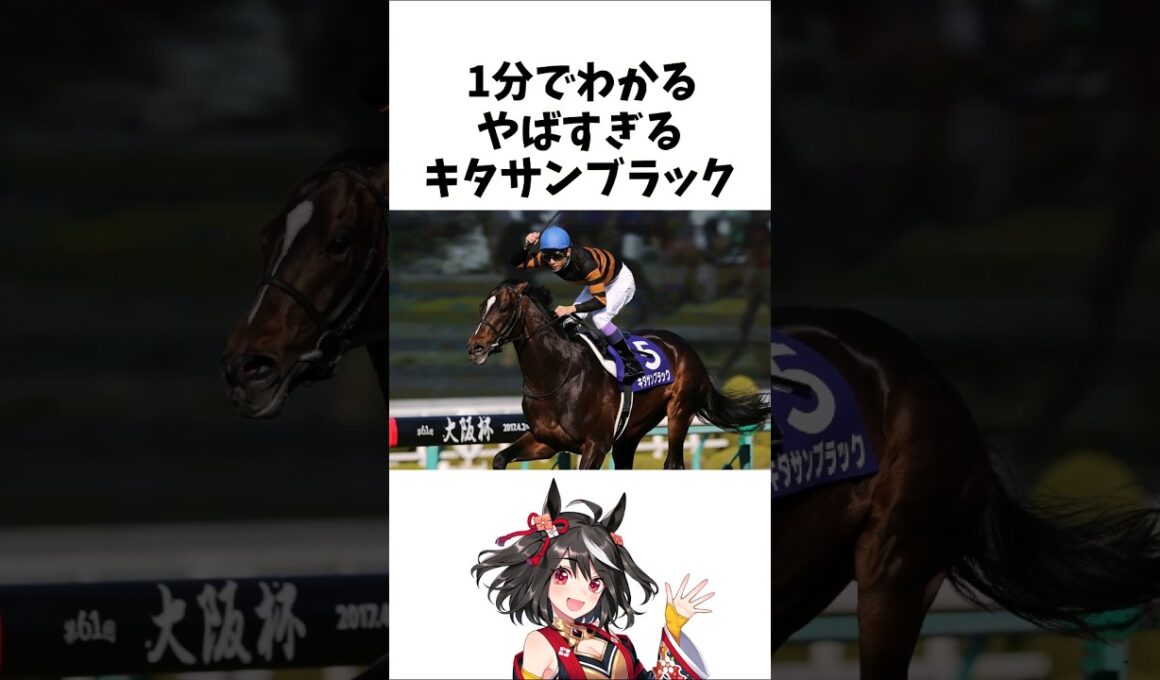 【1分でわかる】やばすぎるキタサンブラック　#shorts  #競馬　#ウマ娘　#有馬記念