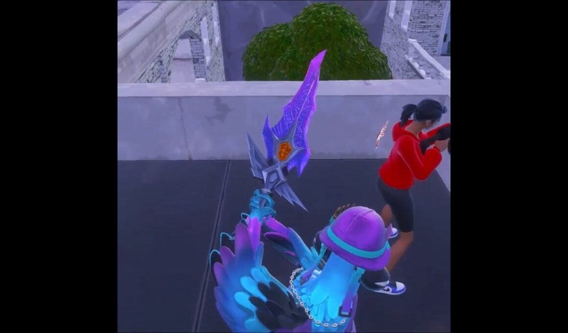 新しいチャンピオンアックスを使ってる敵がいたんだけどｗｗ#フォートナイト #shorts