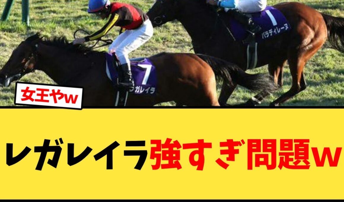 【エリザベス女王杯】レガレイラ強すぎ問題ｗ【競馬反応集】
