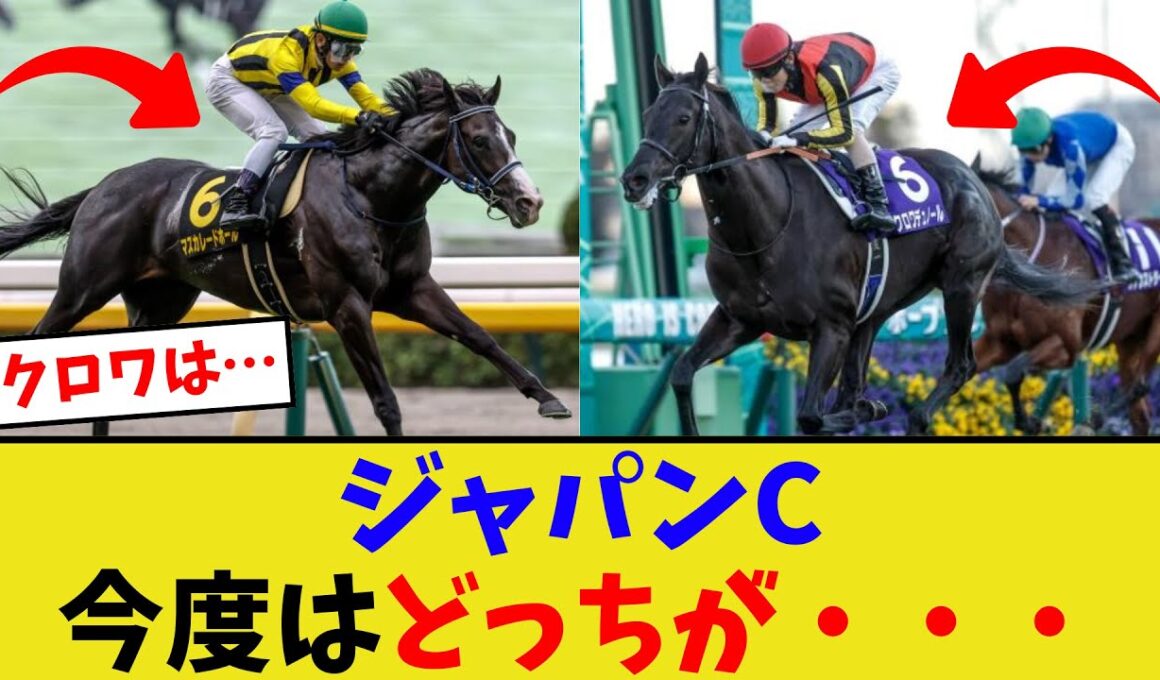 ジャパンカップ、クロワとマスボの再戦って…【競馬反応集】