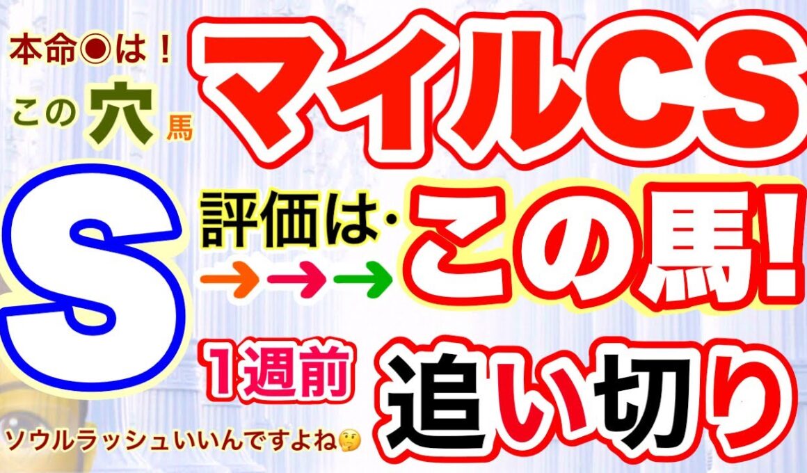 穴党専科❣️【マイルチャンピオンシップ2025】しーいちの追い切り評価！注目の穴馬は！ジャンタルマンタルもガイアフォースもいいけれど