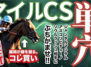 【単穴】マイルＣＳ 2025【予想】打倒ジャンタルマンタル！大器が迎えた「覚醒の時」