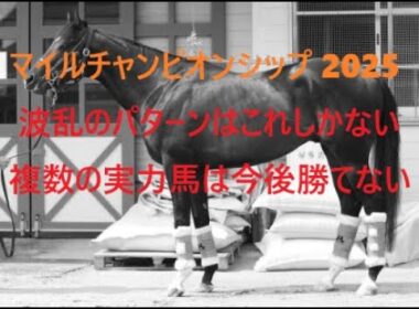 マイルチャンピオンシップ 2025 波乱のパターンはこれしかない 複数の実力馬が消えていく