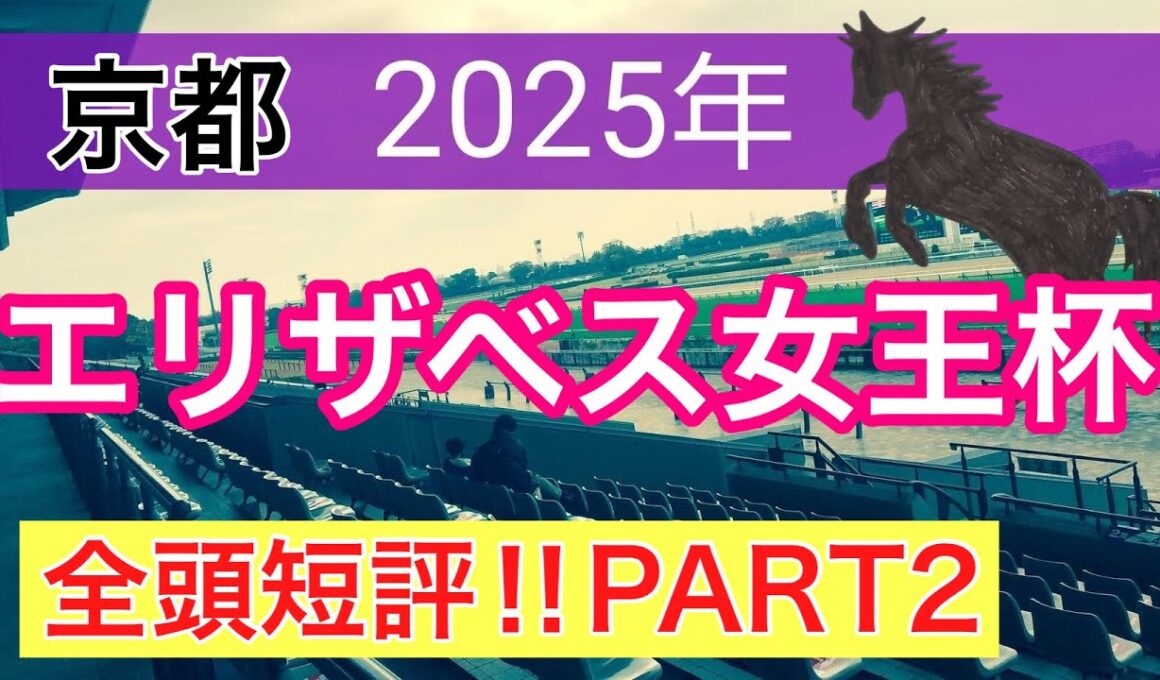 【エリザベス女王杯2025】蓮の競馬予想(全頭短評PART2)