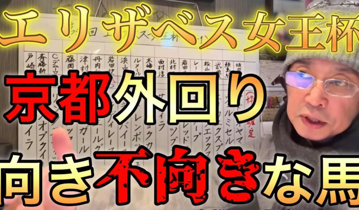 【これ知らないと損です】エリザベス女王杯 出走馬の実績とコース適正の見方 京都競馬場外回りの重要ポイント解説！