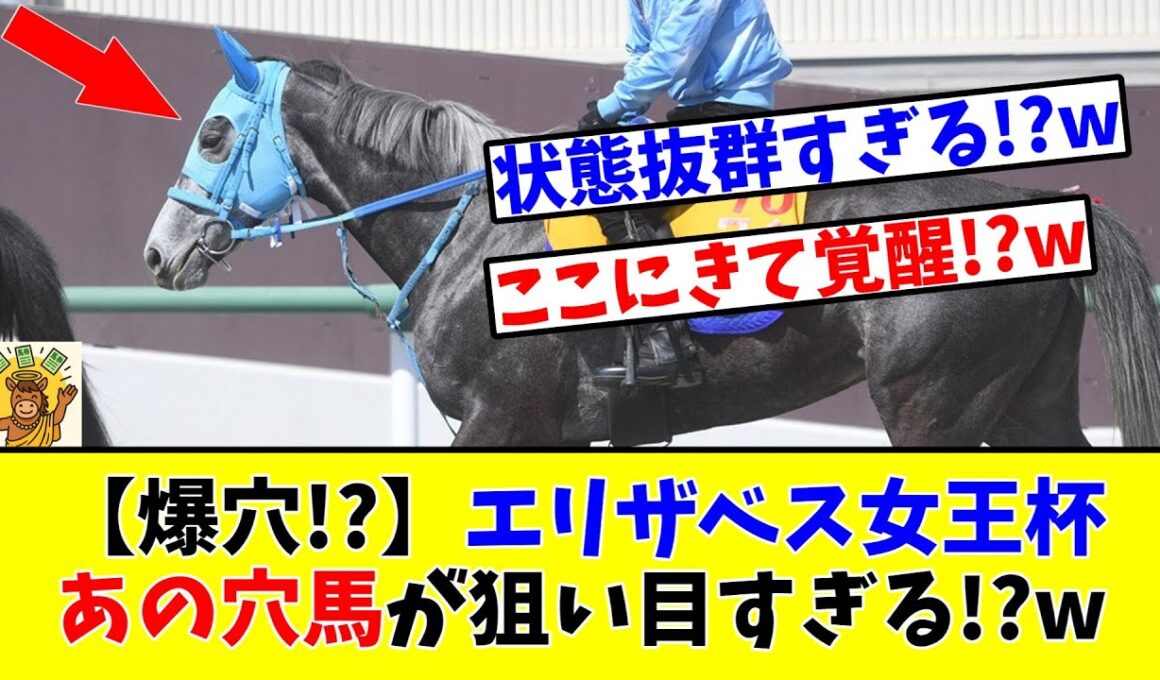 【エリザベス女王杯】【爆穴!?】エリザベス女王杯出走予定のあの穴馬が狙い目すぎる!?www