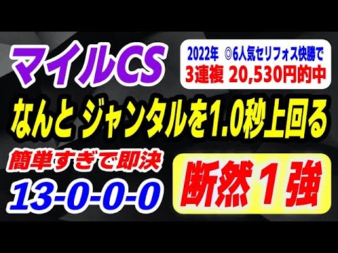 マイルチャンピオンシップ2025【即決で断然１強】なんとジャンタルを1.0秒 上回る異次元の持ち時計！