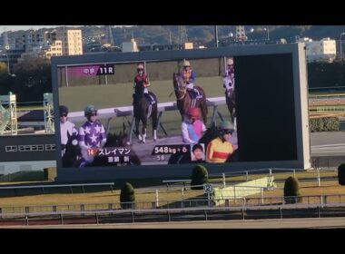 チャンピオンズカップ(GⅠ)の本馬場入場～ザ・チャンピオン