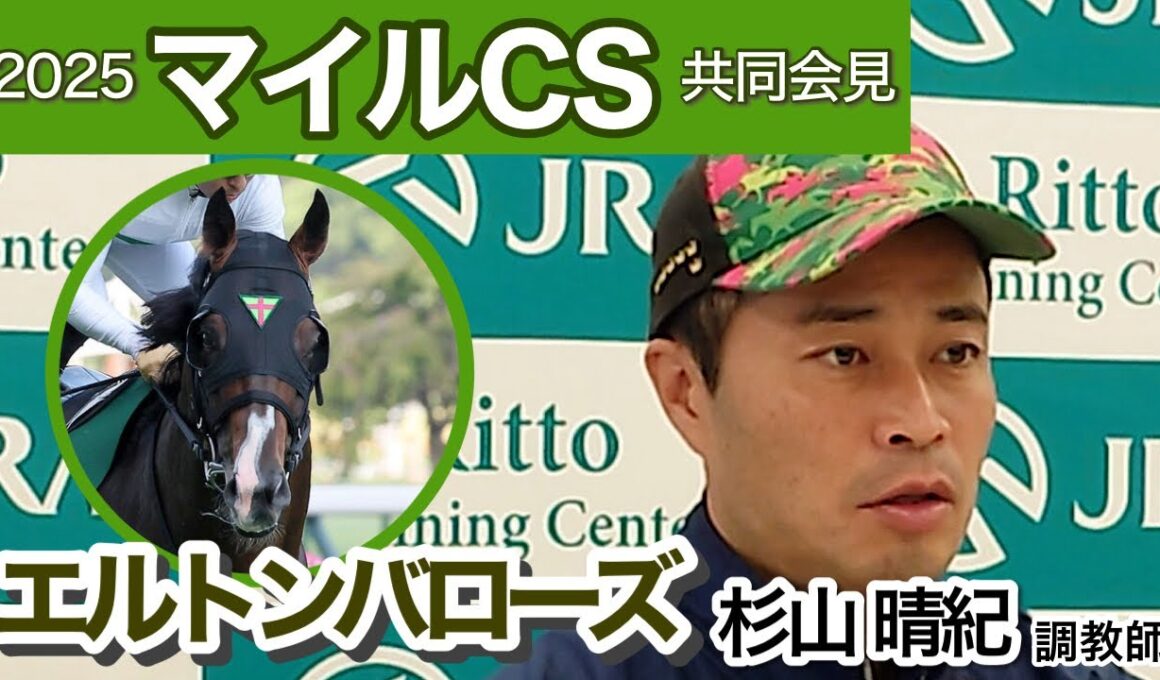 【マイルチャンピオンシップ2025】昨年２着エルトンバローズの杉山晴紀調教師「タフな流れになれば浮上してくる」…ＪＲＡ共同会見