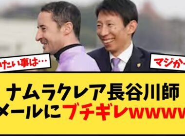 【スプリンターズステークス】ナムラクレア長谷川調教師、ルメールに苦言【競馬反応集】