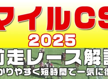 【マイルチャンピオンシップ2025】参考レース解説。マイルチャンピオンシップ2025登録馬のこれまでのレースぶりを競馬初心者にも分かりやすい解説で振り返りました。