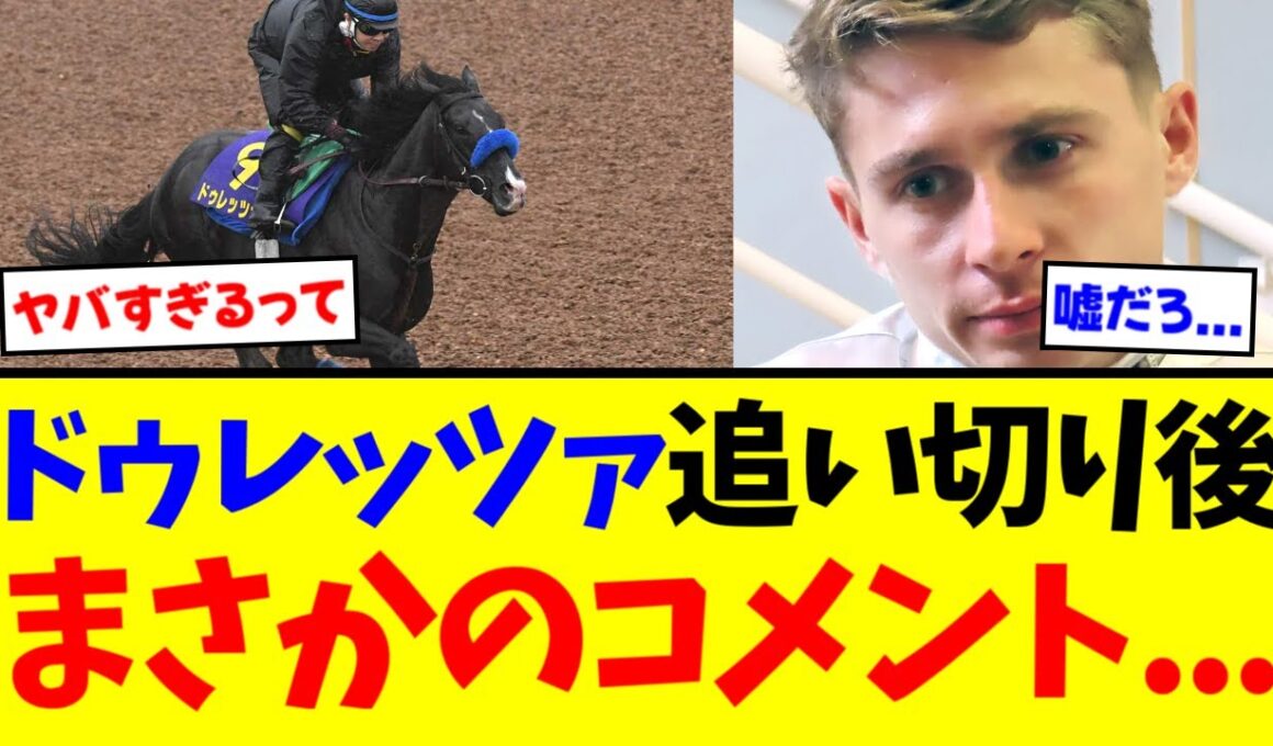 ジャパンカップ1週前追い切り プーシャン騎手のコメントが...【競馬】【反応集】