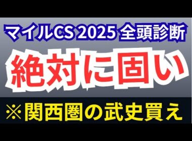 【マイルCS2025】全頭診断！波乱要素がない理由！TB込みでのヒモ荒れ狙いなら爆穴A評価●●！マイルチャンピオンシップ2025を圧倒的回顧で考察【競馬予想】