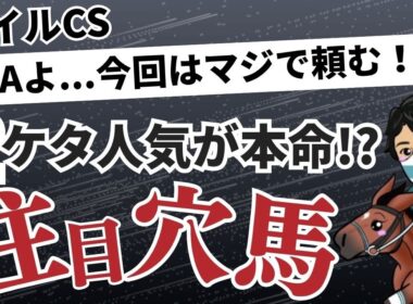 【マイルチャンピオンシップ2025】2ケタ人気の超大穴に”本命宣言”します！！馬券率100％の絶対買いデータを見逃すな！