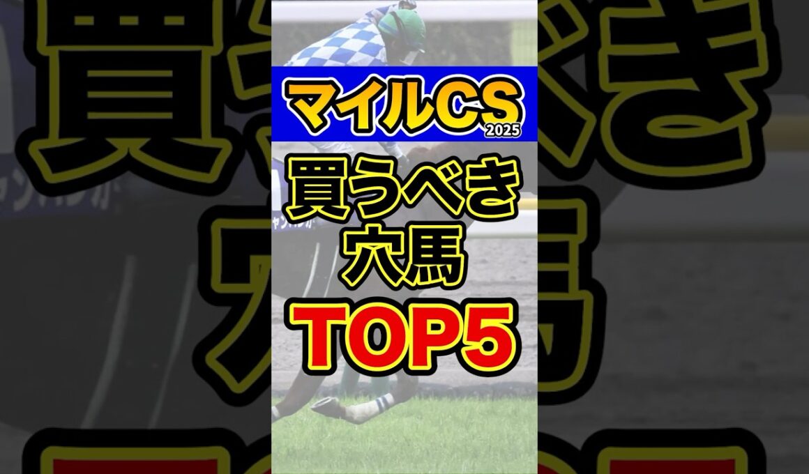 今回だから買える穴馬 #競馬 #マイルチャンピオンシップ #shorts