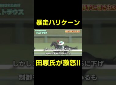 暴走馬に変貌してしまったシュトラウス 　#競馬 #競馬予想 #武豊 #オークス #平安ステークス