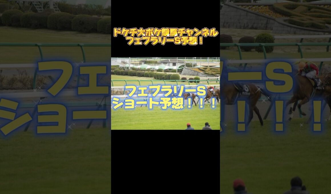 【フェブラリーS予想】音無調教師引退前最後のG1！ここを勝って引退の花道を飾れるか！！　#競馬 #競馬予想 #ウマ娘 #ドケチ大ボケ競馬チャンネル #中央競馬  #フェブラリーステークス