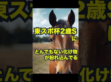 東スポ杯2歳Sにとんでもない化け物が紛れ込んでる。#競馬 #東京競馬 #東スポ杯2歳S #重賞予想 #競馬予想 #無料予想 #競馬好き #馬券 #馬券生活 #競馬情報 #競馬ファン #競馬ニュース