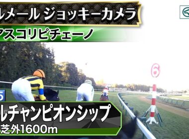 【ジョッキーカメラ】アスコリピチェーノ騎乗のC.ルメール騎手ジョッキーカメラ映像｜2025年マイルチャンピオンシップ｜JRA公式
