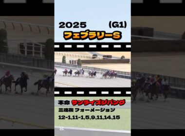 【フェブラリーS(G1)】"結果発表" #競馬#競馬予想#フェブラリーステークス #ミッキーファイト #サンライズジパング #エンペラーワケア #コスタノヴァ #ペプチドナイル