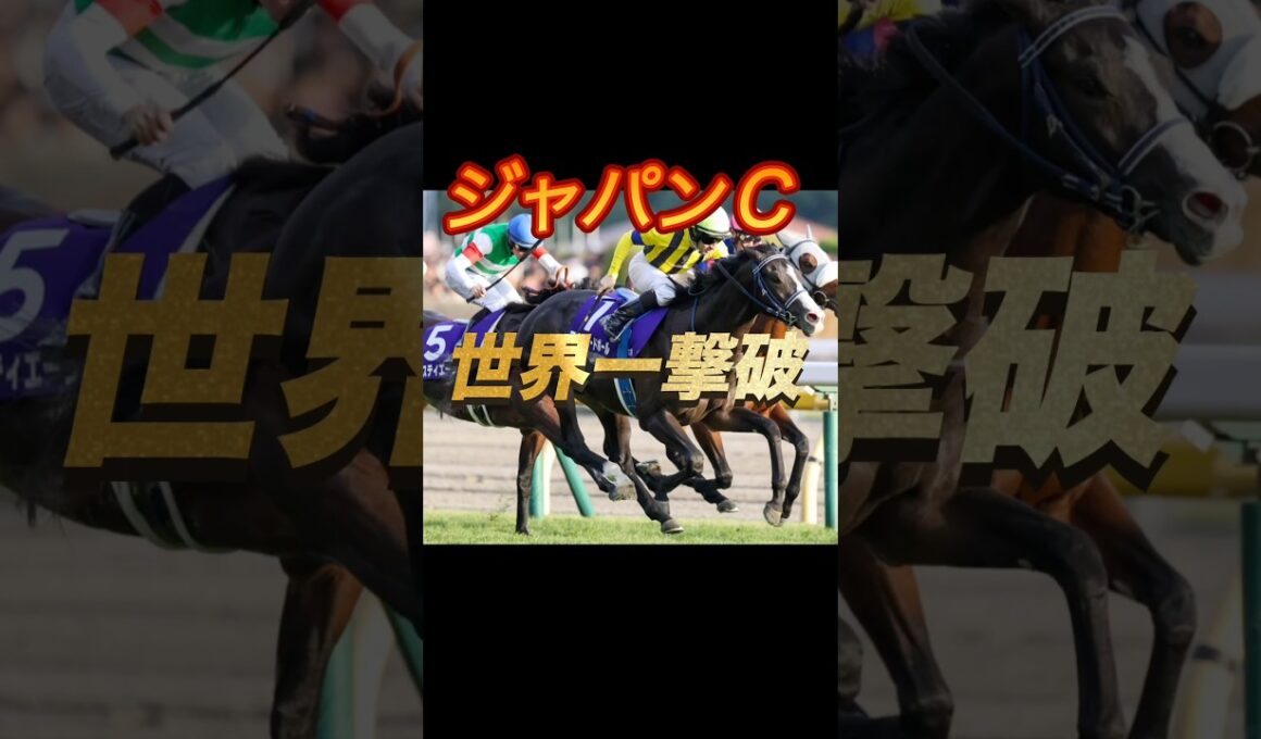 ジャパンカップ2025 世界一撃破候補を紹介