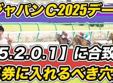 【ジャパンカップ2025】マスカレードボール評は？「5.2.0.1」穴馬ら"最強データ"紹介！馬券に入れるべき馬とS評価馬教えます