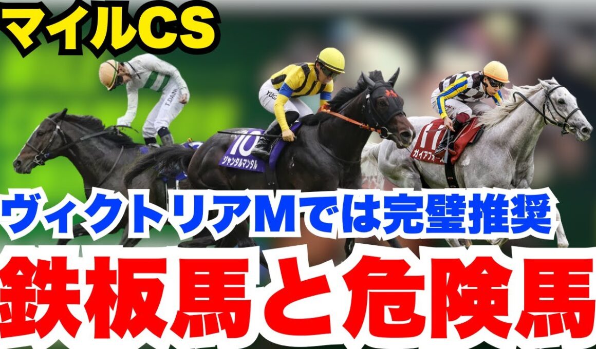 【マイルCS】人気馬の中でも評価分かれる！絶対買いと危険な人気馬を公開