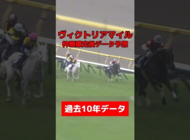 ヴィクトリアマイル枠順確定後データ予想#競馬 #競馬予想 #データ予想 #ヴィクトリアマイル