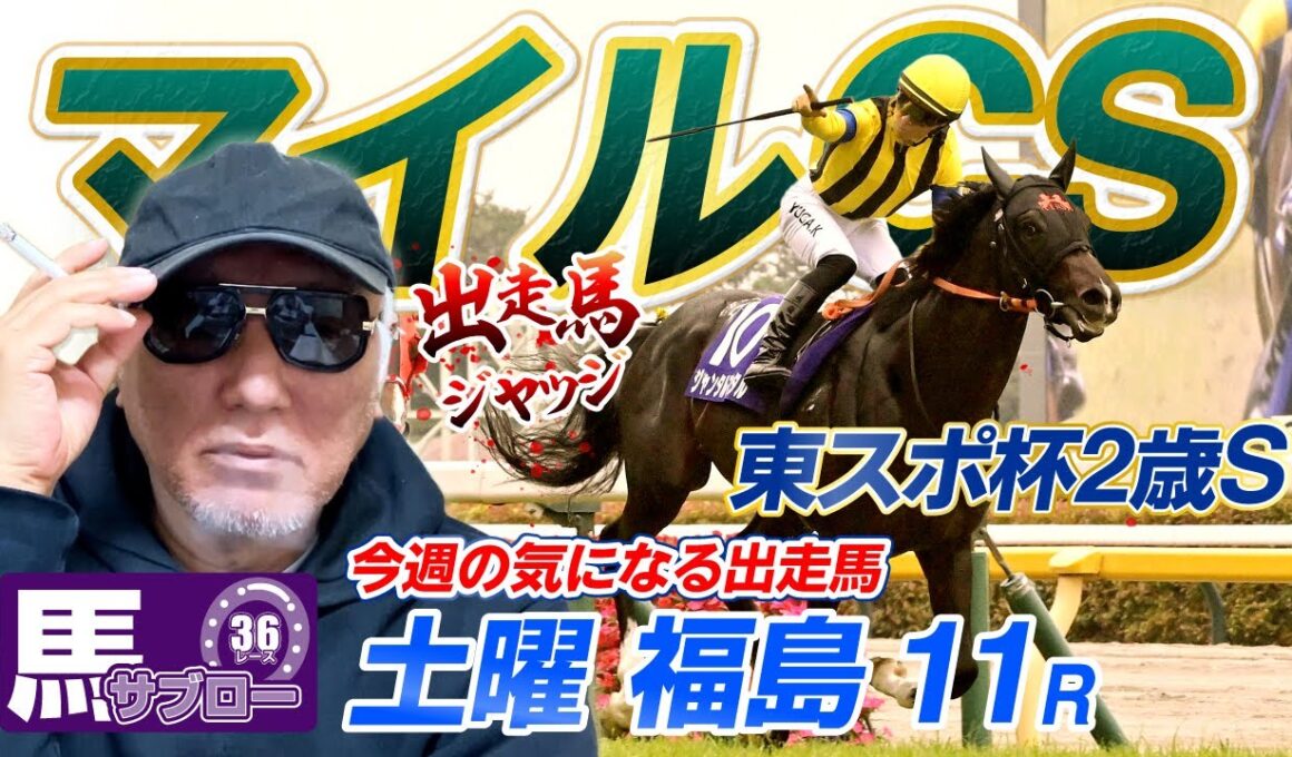 【マイルCS】【東スポ杯2歳S】出走馬ジャッジ