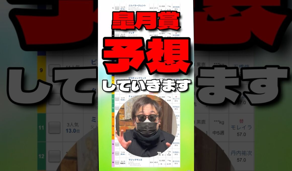 【皐月賞予想】 #キングスコール #ファウストラーゼン #クロワデュノール #ピコチャンブラック #ジーティーアダマン #競馬予想 #ウマ娘 #皐月賞