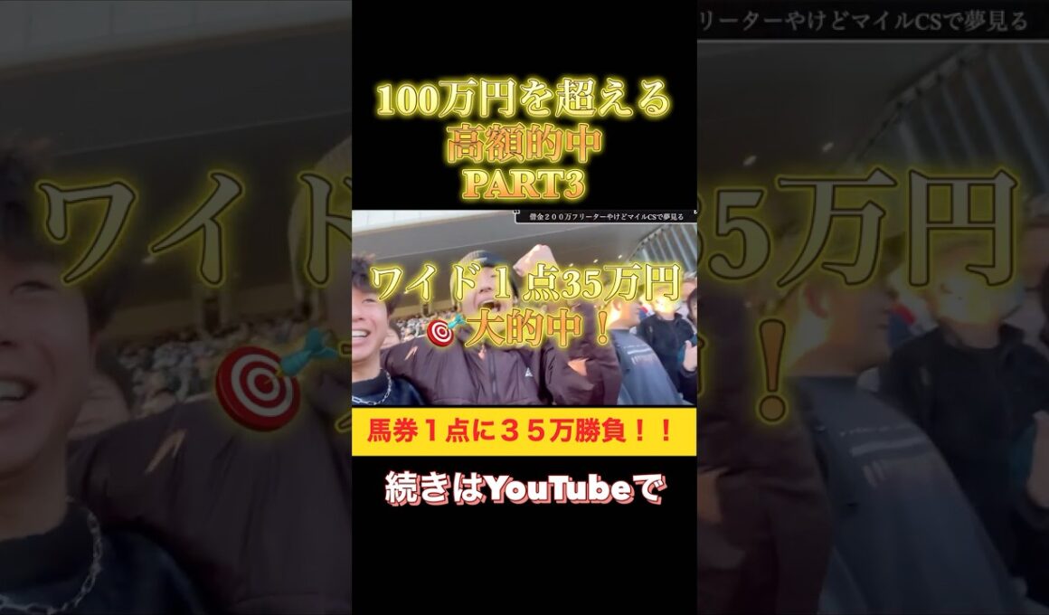 マイルcsの馬券１点に３５万円ぶっ込んだらとんでもないことなった！！！