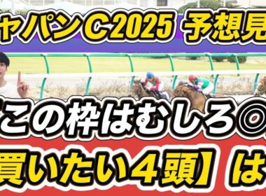 【ジャパンカップ2025予想見解】「この枠はむしろ◎」マスカレードボールら買いたい4頭は？京阪杯など「日曜注目馬」もぜひ参考に