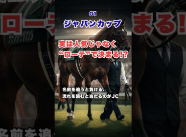 【知らないと外す】ジャパンカップの勝ち馬は“このローテ”からしか出ない #ジャパンカップ2025 #JC #競馬予想 #天皇賞秋 #凱旋門賞 #海外馬 #東京競馬場 #芝2400m #データ予想