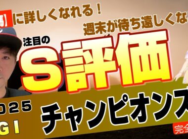 【チャンピオンズカップ2025】老若男女？各カテゴリートップクラスが集結の冬ダート決戦が来た！ナルカミ、ルクソールカフェ、ダブルハートボンドら登場の難解ダート頂上決戦【競馬予想】