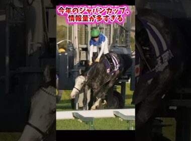 今年のジャパンカップ、情報量が多すぎる【競馬反応集】 #ジャパンカップ #カランダガン #マスカレードボール #ダノンデサイル #アドマイヤテラ