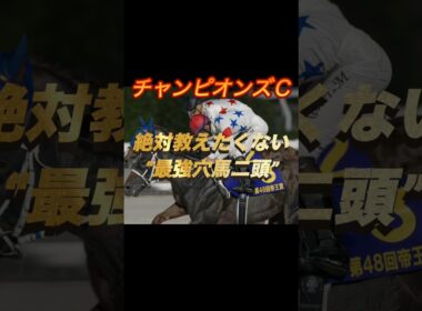 チャンピオンズカップ2025 絶対教えたくない“最強穴馬二頭”