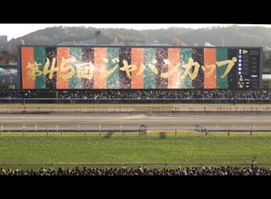 【ジャパンカップ2025】レース前のカッコいい煽りV〜ファンファーレ生演奏 カランダガン【現地】