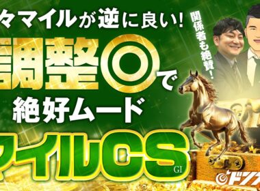 【マイルCS 2025】２桁着順から一変の兆し！パフォーマンス大幅アップで二強突破の金脈ホース