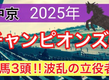 【チャンピオンズカップ2025】蓮の競馬予想(穴馬3頭)〜京阪杯は人気薄の注目馬が1着