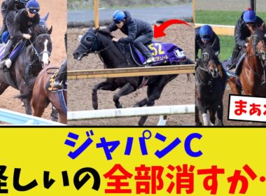 ジャパンカップ、不安要素がある馬は一旦消すか…【競馬反応集】
