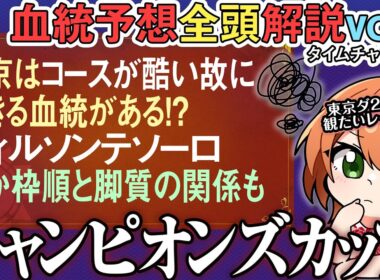チャンピオンズカップ 2025 中京が欠陥コースと言われてしまう理由と馬券的対策！ 全馬血統解説vol.1 #四条大学血統ゼミ🏇🧬