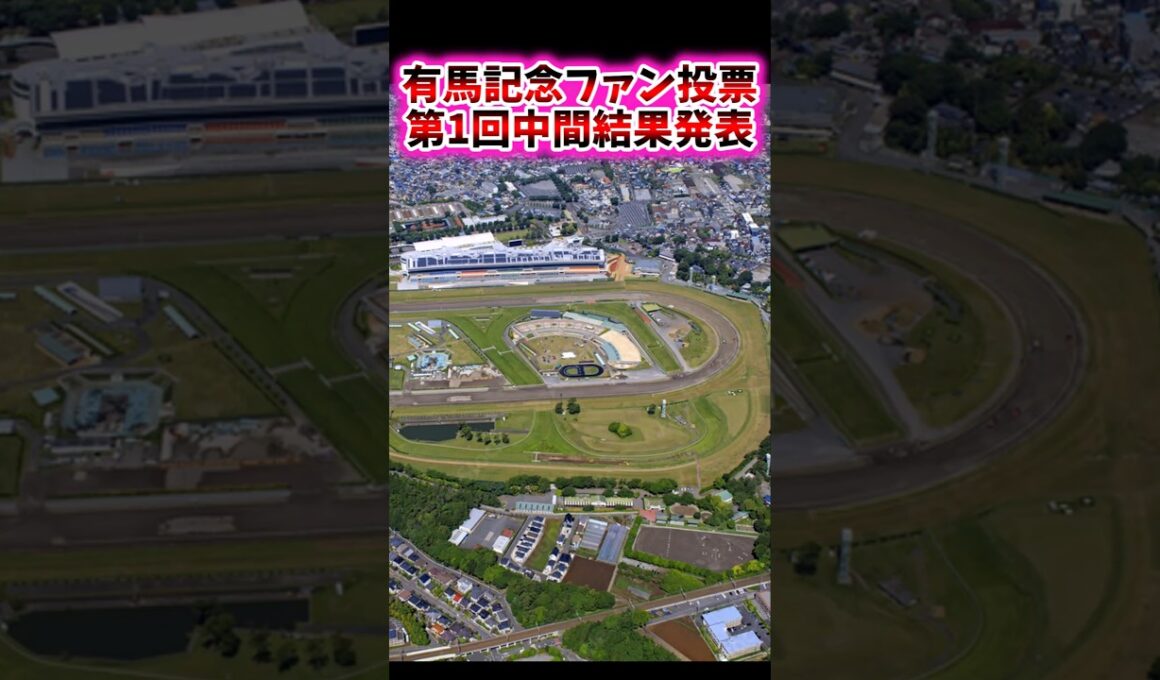 有馬記念ファン投票第1回中間結果発表！　#有馬記念　#武豊　#レガレイラ