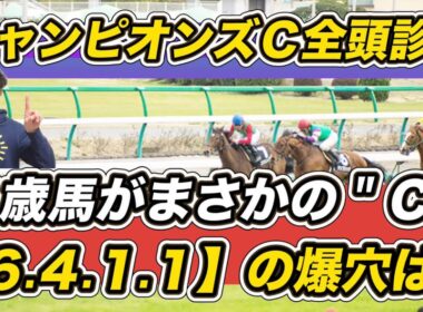 【チャンピオンズカップ2025全頭診断】人気3歳馬がまさかの“C”　「6.4.1.1」の爆穴が急浮上　予想の参考にぜひ！